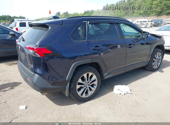 2T3A1RFV5MW238159 2021 TOYOTA RAV4 Dark Blue Trasero derecho