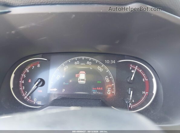 2T3A1RFV5RC393819 2024 TOYOTA LE Gray Vista de los asientos traseros