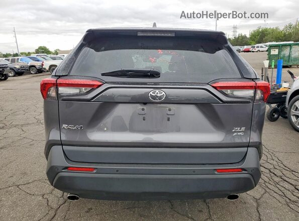 2T3A1RFV6MC250564 2021 TOYOTA RAV4 Gray Widok z tyłu