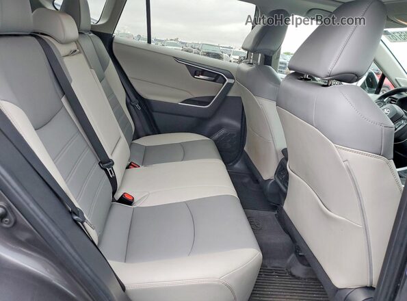 2T3A1RFV6MC250564 2021 TOYOTA RAV4 Gray Widok wnętrza z tyłu