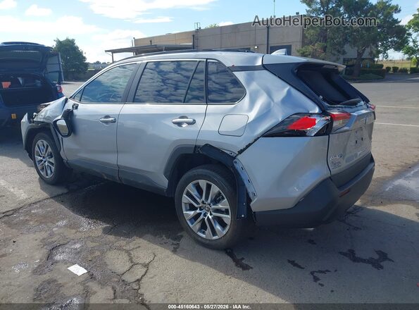 2T3A1RFV6NW270703 2022 TOYOTA RAV4 Silver Задня ліва чверть