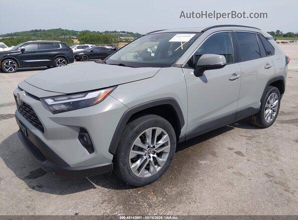 2T3A1RFV8NW276180 2022 TOYOTA RAV4 Gray Front left
