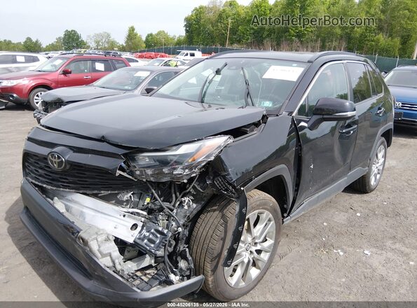 2T3A1RFV8RC393667 2024 TOYOTA RAV4 Black Widok zestawu wskaźników