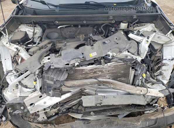 2T3A1RFV9MW206749 2021 TOYOTA RAV4 White Vista del compartimento del motor