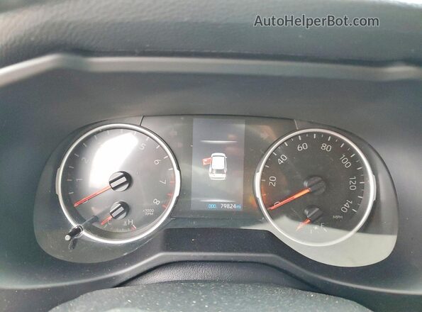 2T3A1RFV9MW206749 2021 TOYOTA RAV4 White Vista del cuadro de instrumentos