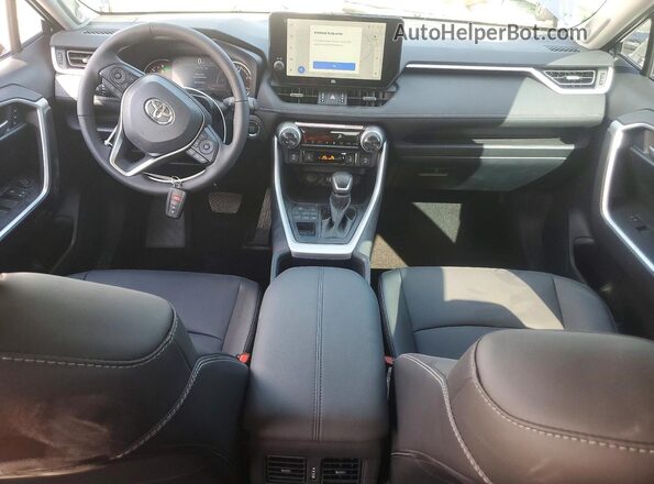 2T3A1RFVXSW632608 2025 TOYOTA RAV4 Blue Vista del salpicadero