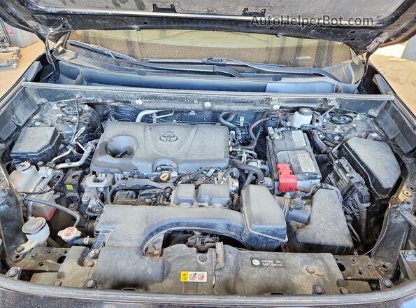 2T3B1RFV7RC429045 2024 TOYOTA RAV Black Vista del compartimento del motor