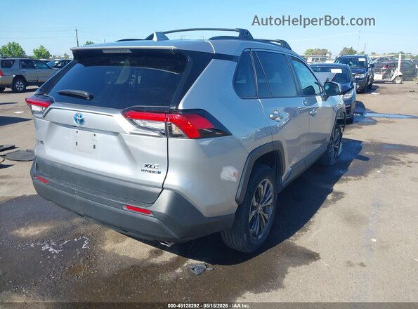 2T3B6RFV1RW059663 2024 TOYOTA RAV4 HYBRID Silver Задня права чверть