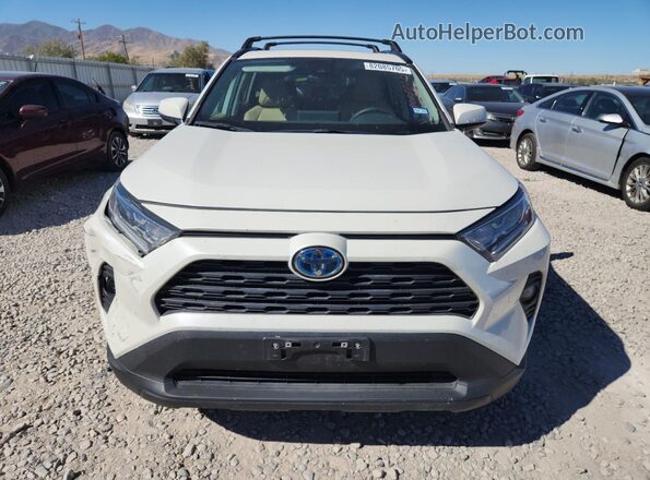 2T3B6RFV3MW021831 2021 TOYOTA RAV4 White Front view
