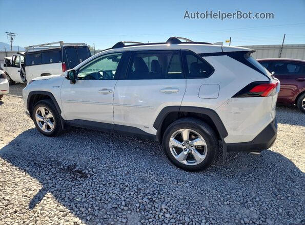 2T3B6RFV3MW021831 2021 TOYOTA RAV4 White Rear left