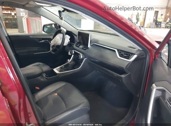 2T3B6RFV5RW066695 2024 TOYOTA RAV4 HYBRID Red Widok wnętrza z przodu