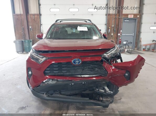 2T3B6RFV5RW066695 2024 TOYOTA RAV4 HYBRID Red Widok zestawu wskaźników