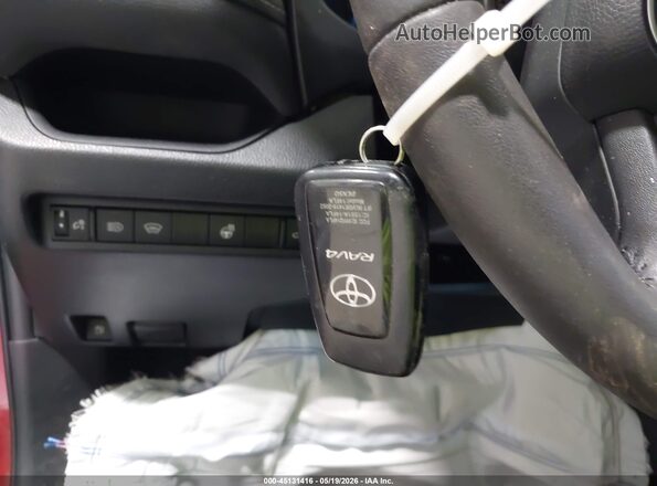 2T3B6RFV5RW066695 2024 TOYOTA RAV4 HYBRID Red Widok deski rozdzielczej