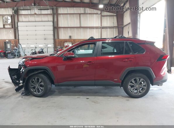 2T3B6RFV5RW066695 2024 TOYOTA RAV4 HYBRID Red Widok wnętrza 360 stopni