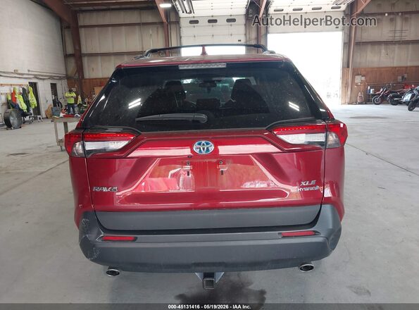 2T3B6RFV5RW066695 2024 TOYOTA RAV4 HYBRID Red 