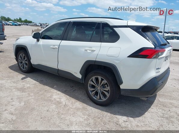 2T3B6RFVXNW037669 2022 TOYOTA RAV4 HYBRID White Rear left