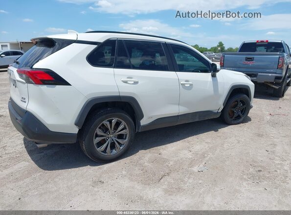 2T3B6RFVXNW037669 2022 TOYOTA RAV4 HYBRID White Rear right