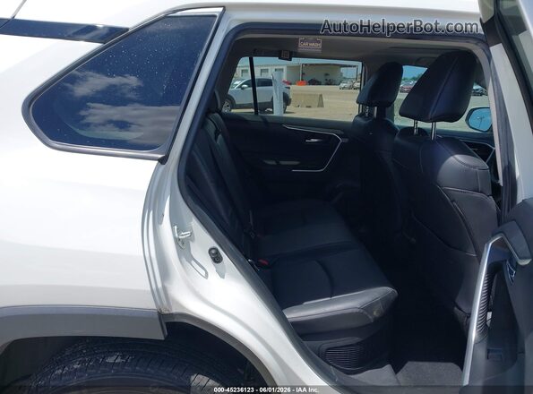 2T3B6RFVXNW037669 2022 TOYOTA RAV4 HYBRID White VIN sticker view
