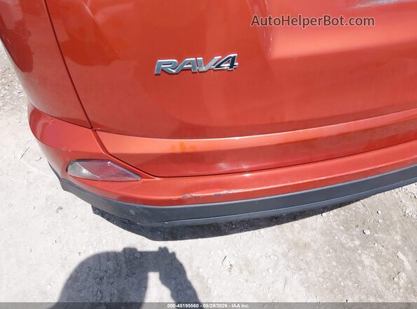 2T3BFREV0GW478747 2016 TOYOTA RAV4 Orange 