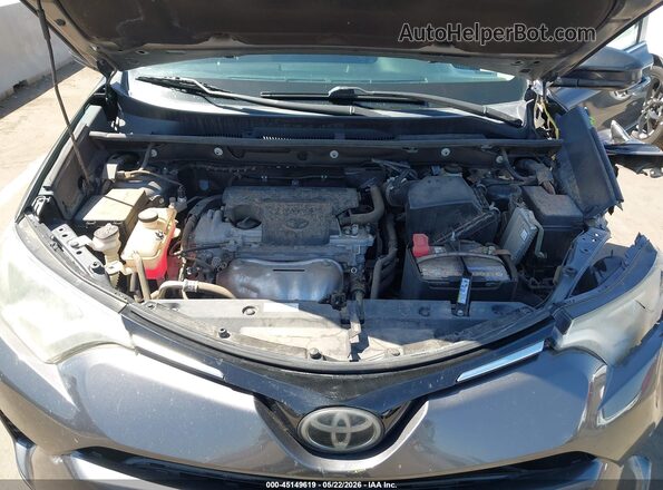 2T3BFREV0HW659137 2017 TOYOTA RAV4 Gray Հետևի տեսք