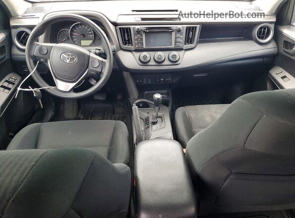 2T3BFREV1GW485271 2016 TOYOTA RAV4 Серебряный Вид панели приборов