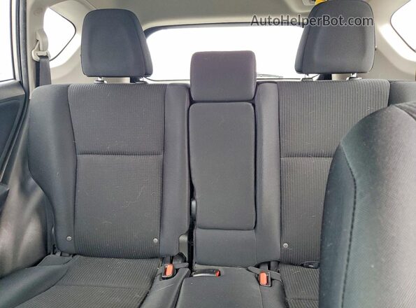 2T3BFREV1GW485271 2016 TOYOTA RAV4 Серебряный Вид задних сидений