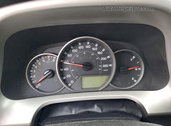 2T3BFREV1GW485271 2016 TOYOTA RAV4 Серебряный Вид щитка приборов