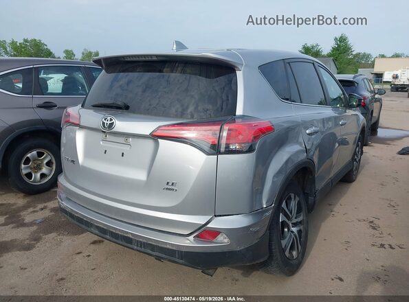 2T3BFREV2HW687571 2017 TOYOTA RAV4 Silver Հետևի աջ