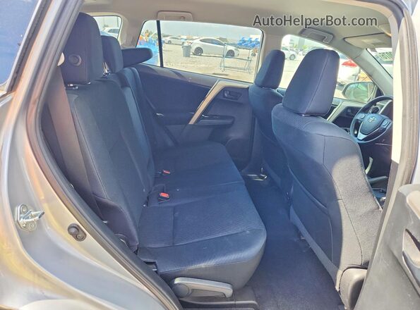 2T3BFREV5GW439345 2016 TOYOTA LE Серый Вид задних сидений