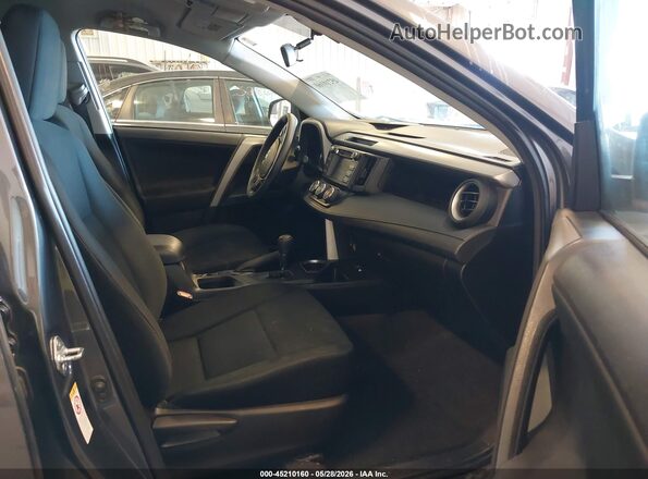 2T3BFREV6GW411151 2016 TOYOTA RAV4 Gray Vista interior delantera