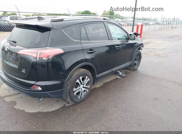 2T3BFREV6HW579020 2017 TOYOTA RAV4 Black Tył prawy