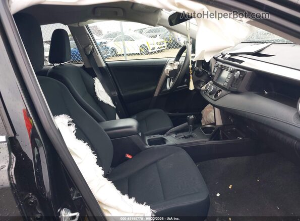 2T3BFREV6HW579020 2017 TOYOTA RAV4 Black Widok wnętrza z przodu