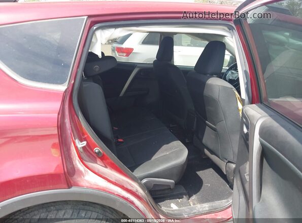 2T3BFREV6JW749768 2018 TOYOTA RAV4 Maroon VIN sticker view
