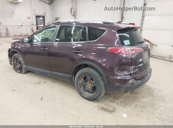 2T3BFREV8HW669334 2017 TOYOTA RAV4 Черный Задняя левая четверть