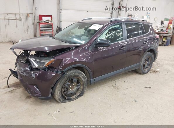 2T3BFREV8HW669334 2017 TOYOTA RAV4 Черный Передняя левая четверть