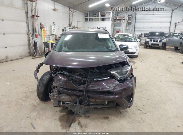 2T3BFREV8HW669334 2017 TOYOTA RAV4 Черный Вид задней части салона