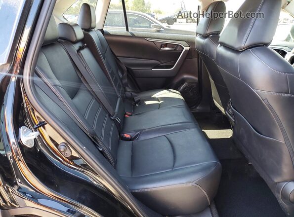 2T3C1RFV0MC125973 2021 TOYOTA RAV4 Black Вид задньої частини салону