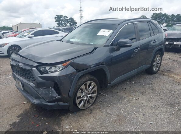 2T3C1RFV1LC062154 2020 TOYOTA RAV4 Gray Առջևի ձախ երեք քառորդ տեսարան