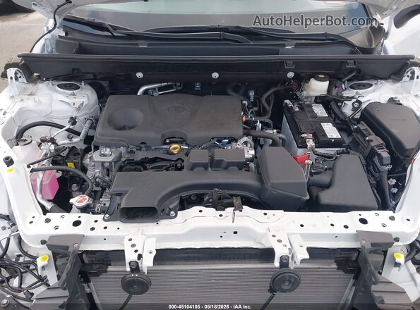 2T3C1RFV2SW401369 2025 TOYOTA RAV4 White Widok z tyłu