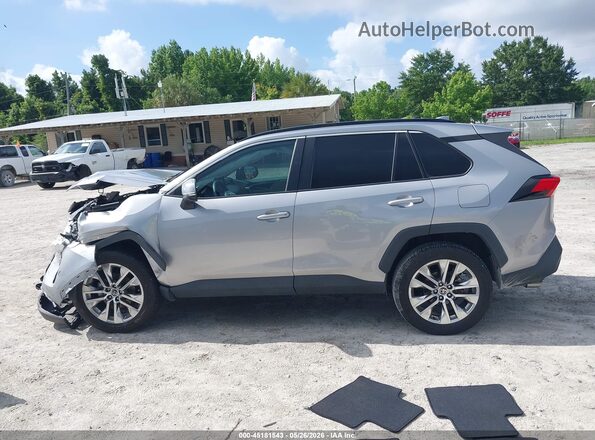 2T3C1RFV3MC142475 2021 TOYOTA RAV4 Silver Панорамний вид салону 360°