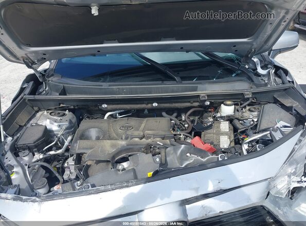 2T3C1RFV3MC142475 2021 TOYOTA RAV4 Silver Вид ззаду