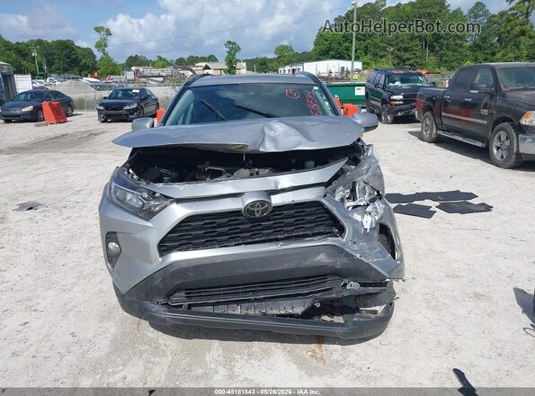 2T3C1RFV3MC142475 2021 TOYOTA RAV4 Silver Вид щитка приладів