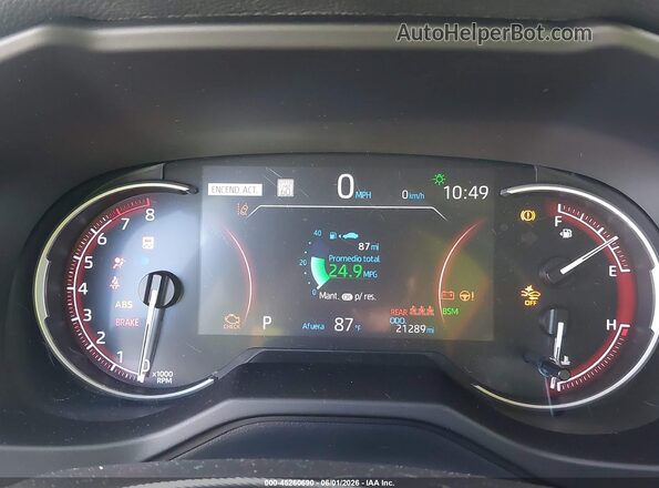 2T3C1RFV4RC293008 2024 TOYOTA RAV4 Серый Вид задних сидений