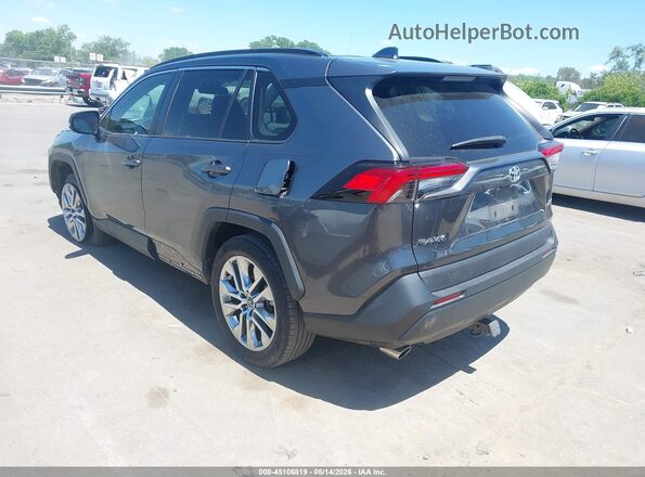 2T3C1RFV7LC081744 2020 TOYOTA RAV4 Gray Задня ліва чверть