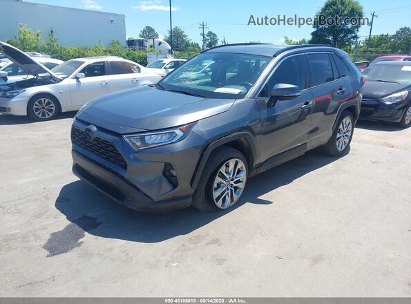 2T3C1RFV7LC081744 2020 TOYOTA RAV4 Gray Передня ліва чверть