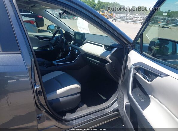 2T3C1RFV7LC081744 2020 TOYOTA RAV4 Gray Вид салону спереду