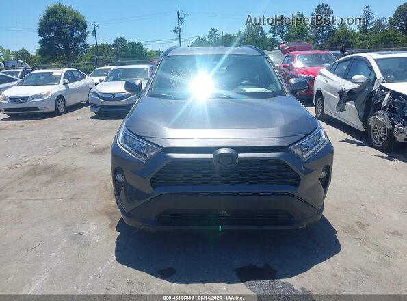 2T3C1RFV7LC081744 2020 TOYOTA RAV4 Gray Вид щитка приладів