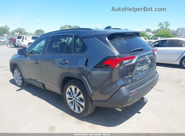 2T3C1RFV7LC081744 2020 TOYOTA RAV4 Gray Панорамний вид салону 360°
