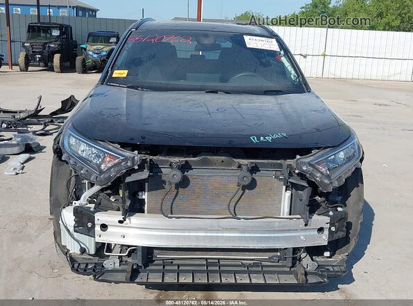 2T3C1RFV7MC100648 2021 TOYOTA RAV4 Black Widok wnętrza z tyłu