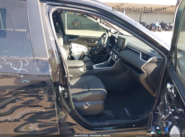 2T3C1RFV7MC100648 2021 TOYOTA RAV4 Black Widok wnętrza z przodu